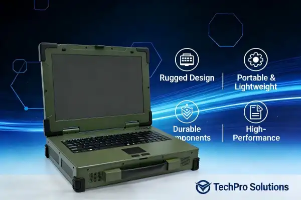 Does rugged portable industrial PC support touch operation?